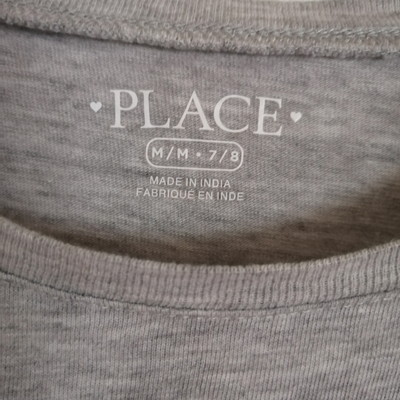 The Children's Place t-shirt, size M 7/8, grey - Picture 2 of 2